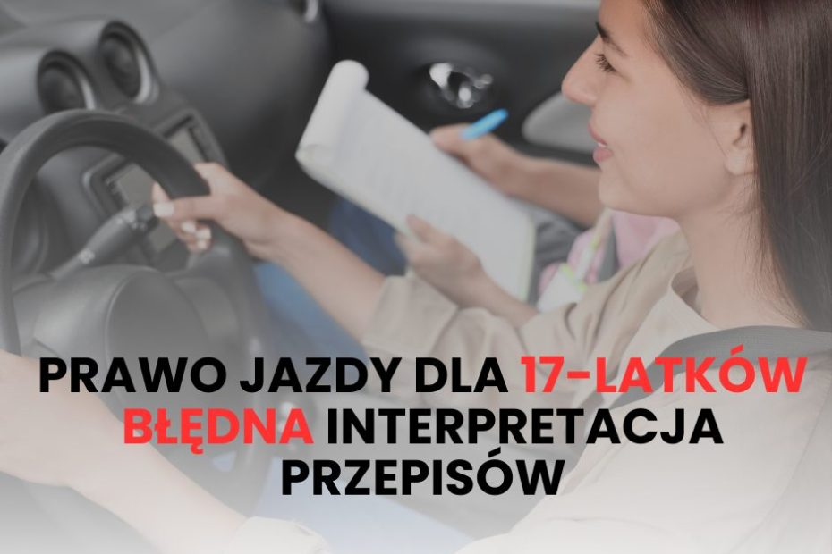 Prawo jazdy od 17 lat