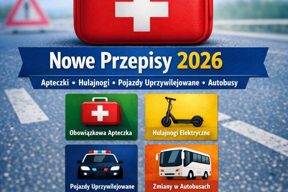 obowiązkowa apteczka w samochodzie
