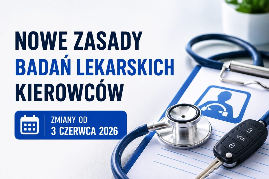 Nowe zasady badań lekarskich kierowców