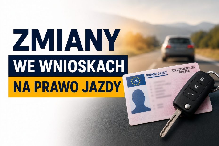 Zmiany w dokumentach na prawo jazdy