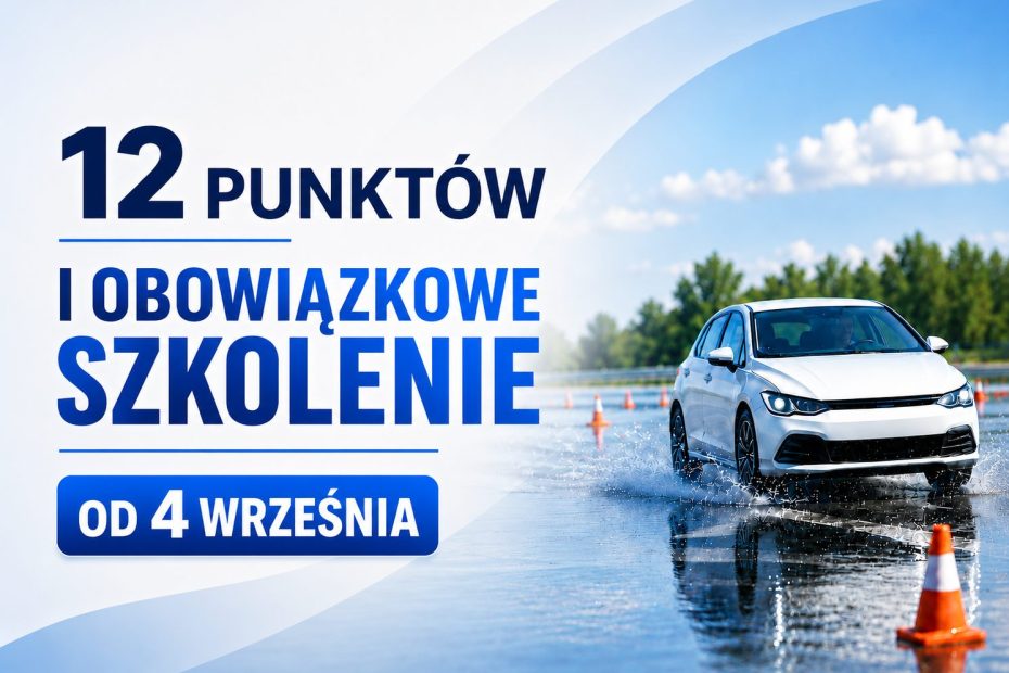 Obowiązkowe szkolenie za 500 zł dla kierowców w okresie próbnym