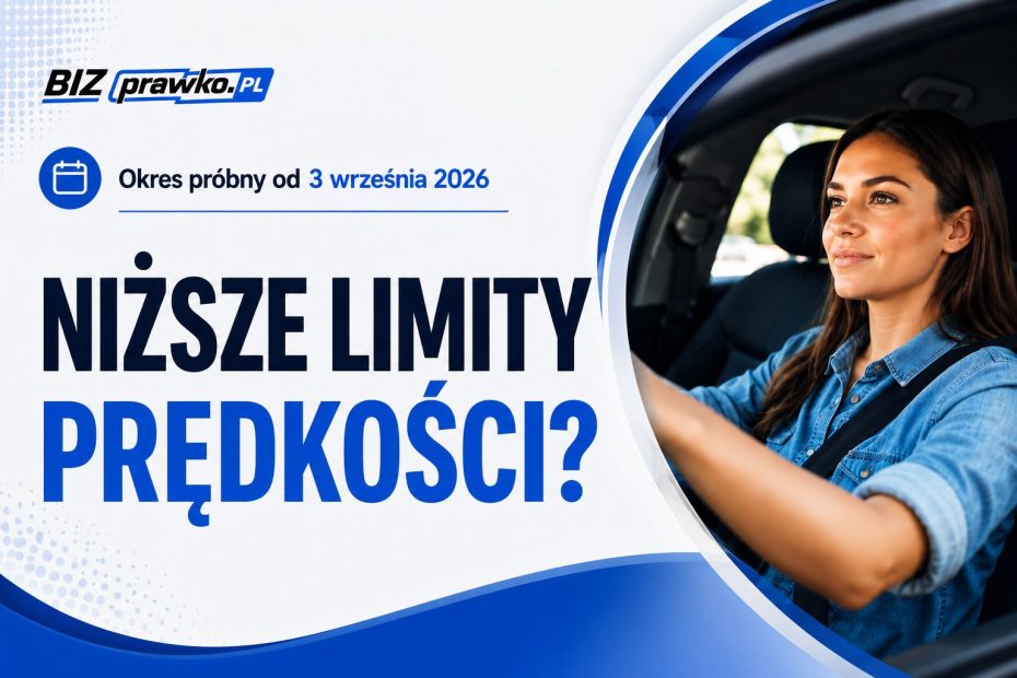 Okres próbny dla nowych kierowców od 3 września 2026 r. Czy będą niższe limity prędkości?