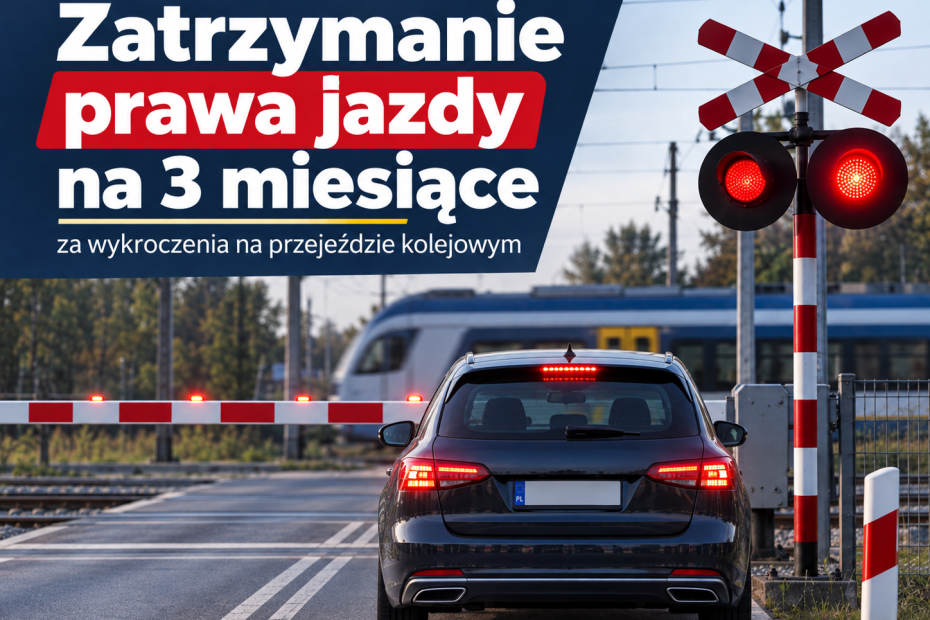 Zatrzymanie prawa jazdy na 3 miesiące